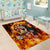 Skull Darts Area Rug Death In Fire