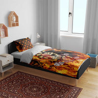 Skull Darts Bedding Set Death In Fire