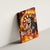 Skull Darts Canvas Wall Art Death In Fire