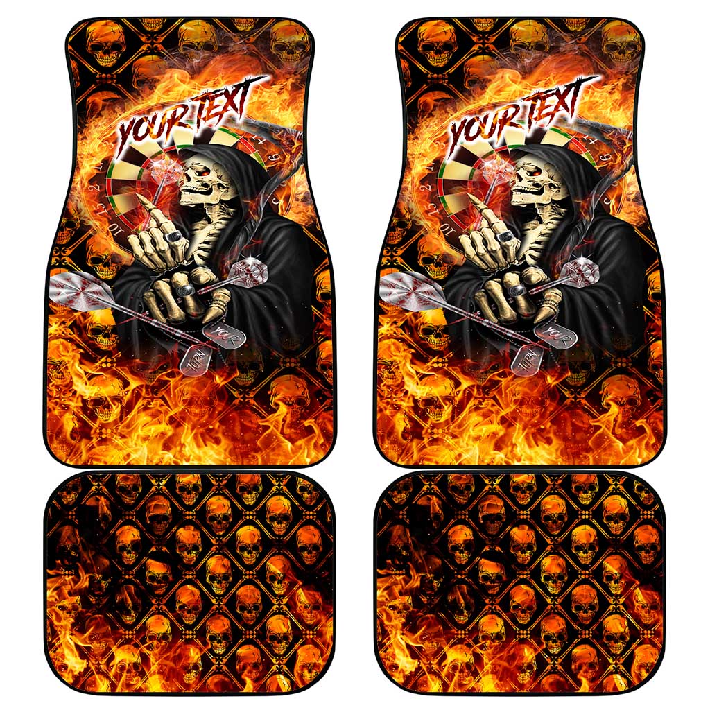 Skull Darts Car Mats Death In Fire