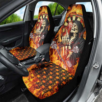 Skull Darts Car Seat Cover Death In Fire
