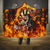 Skull Darts Hooded Blanket Death In Fire