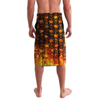 Personalised Skull Darts Lavalava Death In Fire