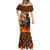 Personalised Skull Darts Mermaid Dress Death In Fire