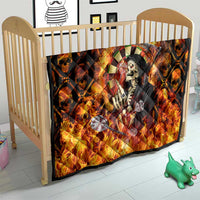 Skull Darts Quilt Death In Fire