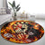 Skull Darts Round Carpet Death In Fire