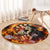 Skull Darts Round Carpet Death In Fire