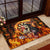 Skull Darts Rubber Doormat Death In Fire