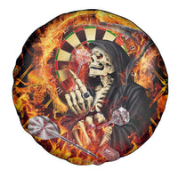 Skull Darts Spare Tire Cover Death In Fire