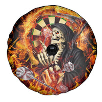 Skull Darts Spare Tire Cover Death In Fire