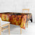 Skull Darts Tablecloth Death In Fire