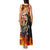 Personalised Skull Darts Tank Maxi Dress Death In Fire
