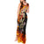 Personalised Skull Darts Tank Maxi Dress Death In Fire