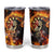 Skull Darts Tumbler Cup Death In Fire
