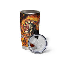 Skull Darts Tumbler Cup Death In Fire