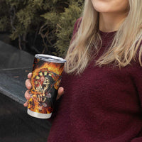 Skull Darts Tumbler Cup Death In Fire