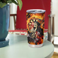 Skull Darts Tumbler Cup Death In Fire