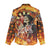 Personalised Skull Darts Women Casual Shirt Death In Fire
