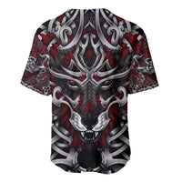 Celtic Wolf Fenrir Vikings Baseball Jersey Norse Mythology - Wonder Print Shop
