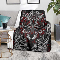 Celtic Wolf Fenrir Vikings Blanket Norse Mythology