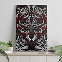 Celtic Wolf Fenrir Vikings Canvas Wall Art Norse Mythology - Wonder Print Shop