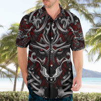 Celtic Wolf Fenrir Vikings Hawaiian Shirt Norse Mythology - Wonder Print Shop