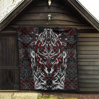 Celtic Wolf Fenrir Vikings Quilt Norse Mythology - Wonder Print Shop