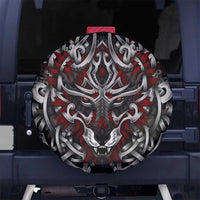 Celtic Wolf Fenrir Vikings Spare Tire Cover Norse Mythology - Wonder Print Shop