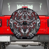 Celtic Wolf Fenrir Vikings Spare Tire Cover Norse Mythology - Wonder Print Shop