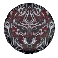 Celtic Wolf Fenrir Vikings Spare Tire Cover Norse Mythology - Wonder Print Shop