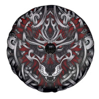 Celtic Wolf Fenrir Vikings Spare Tire Cover Norse Mythology - Wonder Print Shop