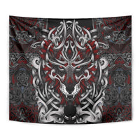 Celtic Wolf Fenrir Vikings Tapestry Norse Mythology - Wonder Print Shop