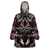 Celtic Wolf Fenrir Vikings Wearable Blanket Hoodie Norse Mythology - Wonder Print Shop