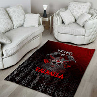 Victory Or Valhalla Area Rug Viking - Wonder Print Shop