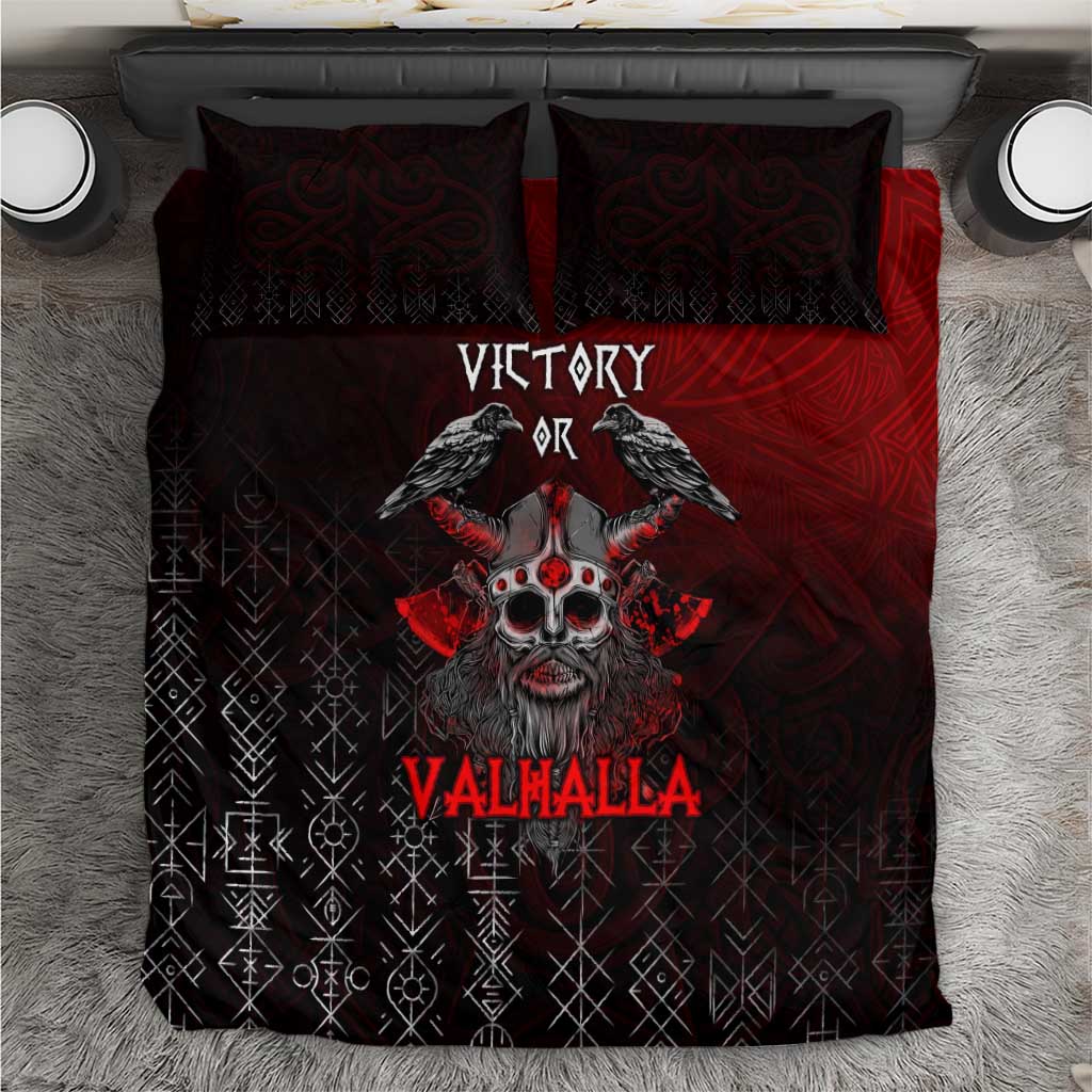 Victory Or Valhalla Bedding Set Viking - Wonder Print Shop
