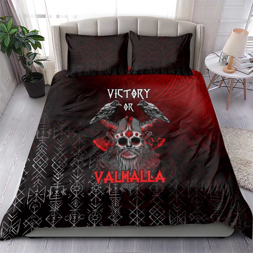 Victory Or Valhalla Bedding Set Viking - Wonder Print Shop