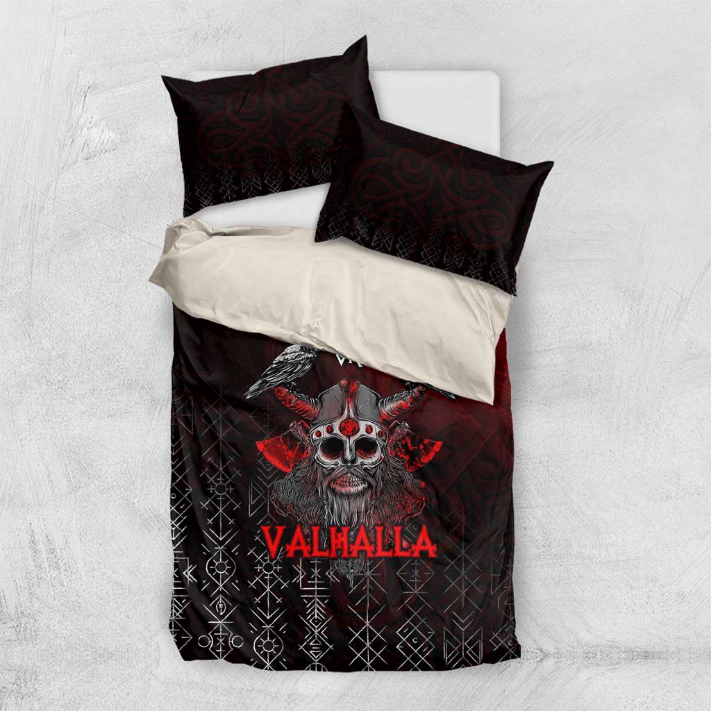 Victory Or Valhalla Bedding Set Viking - Wonder Print Shop
