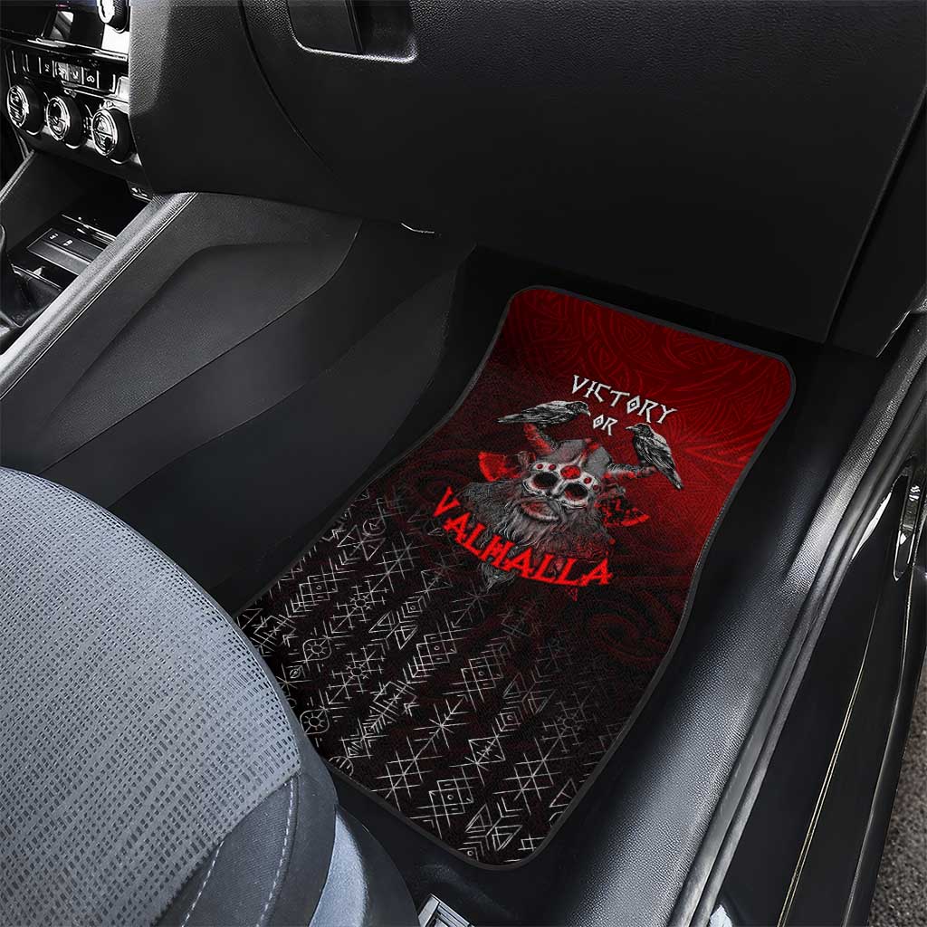 Victory Or Valhalla Car Mats Viking - Wonder Print Shop