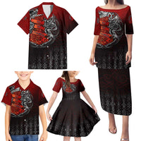 Victory Or Valhalla Family Matching Puletasi and Hawaiian Shirt Viking - Wonder Print Shop