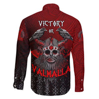 Victory Or Valhalla Family Matching Tank Maxi Dress and Hawaiian Shirt Viking - Wonder Print Shop
