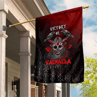 Victory Or Valhalla Garden Flag Viking - Wonder Print Shop