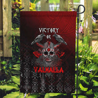 Victory Or Valhalla Garden Flag Viking - Wonder Print Shop