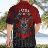 Victory Or Valhalla Hawaiian Shirt Viking - Wonder Print Shop