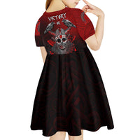 Victory Or Valhalla Kid Short Sleeve Dress Viking - Wonder Print Shop