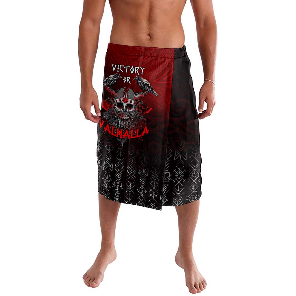 Victory Or Valhalla Lavalava Viking - Wonder Print Shop