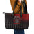 Victory Or Valhalla Leather Tote Bag Viking - Wonder Print Shop