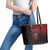 Victory Or Valhalla Leather Tote Bag Viking - Wonder Print Shop
