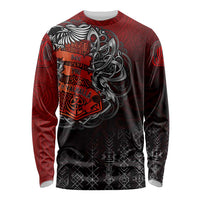 Victory Or Valhalla Long Sleeve Shirt Viking - Wonder Print Shop