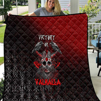 Victory Or Valhalla Quilt Viking - Wonder Print Shop