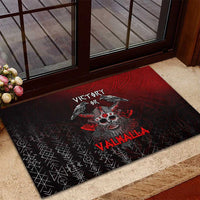 Victory Or Valhalla Rubber Doormat Viking - Wonder Print Shop